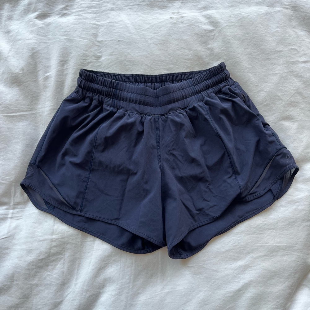 Navy Lululemon shorts